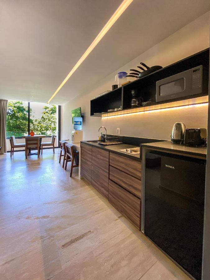 Big Studio At Kaab By The Beach With Roof Top Pool, Sauna And Jacuzzi Near Paseo Del Carmen Mall Плая дел Кармен Екстериор снимка