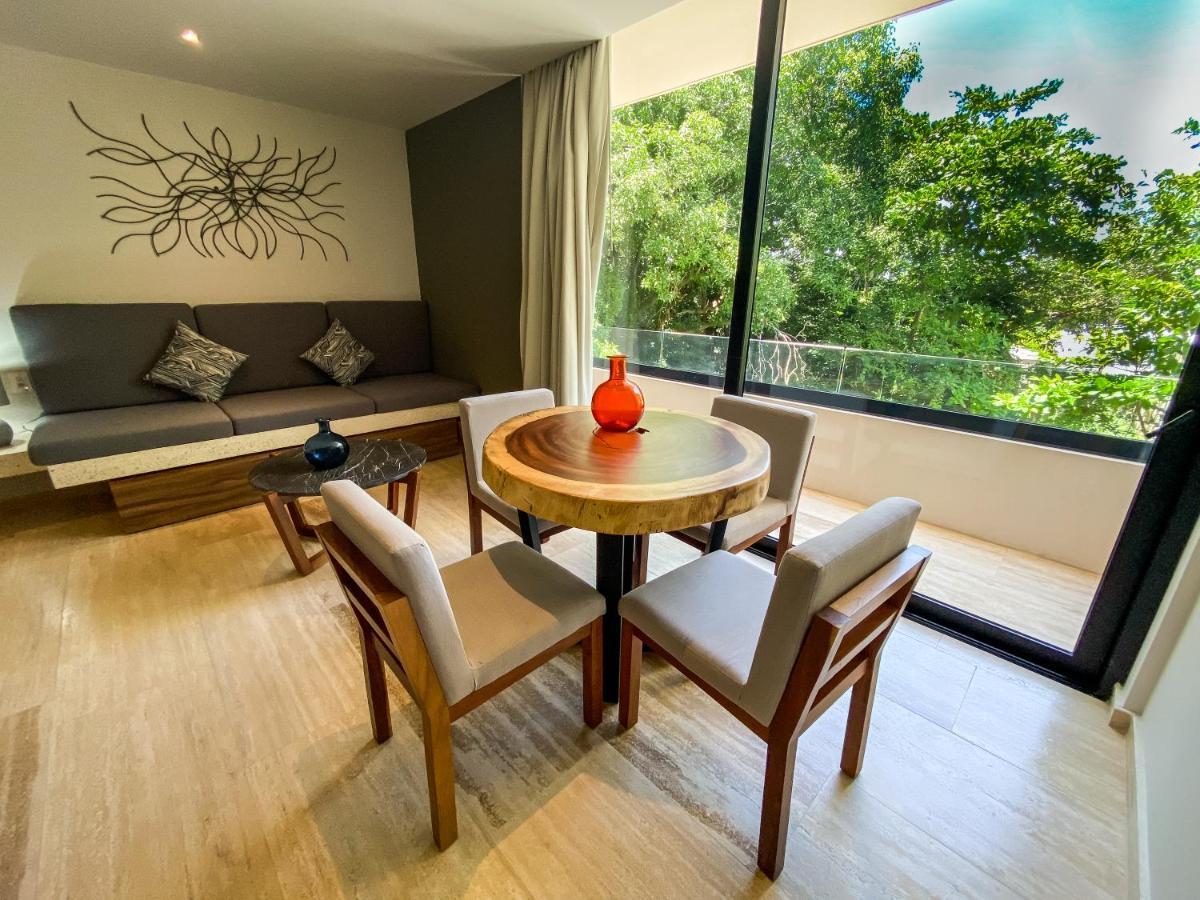 Big Studio At Kaab By The Beach With Roof Top Pool, Sauna And Jacuzzi Near Paseo Del Carmen Mall Плая дел Кармен Екстериор снимка