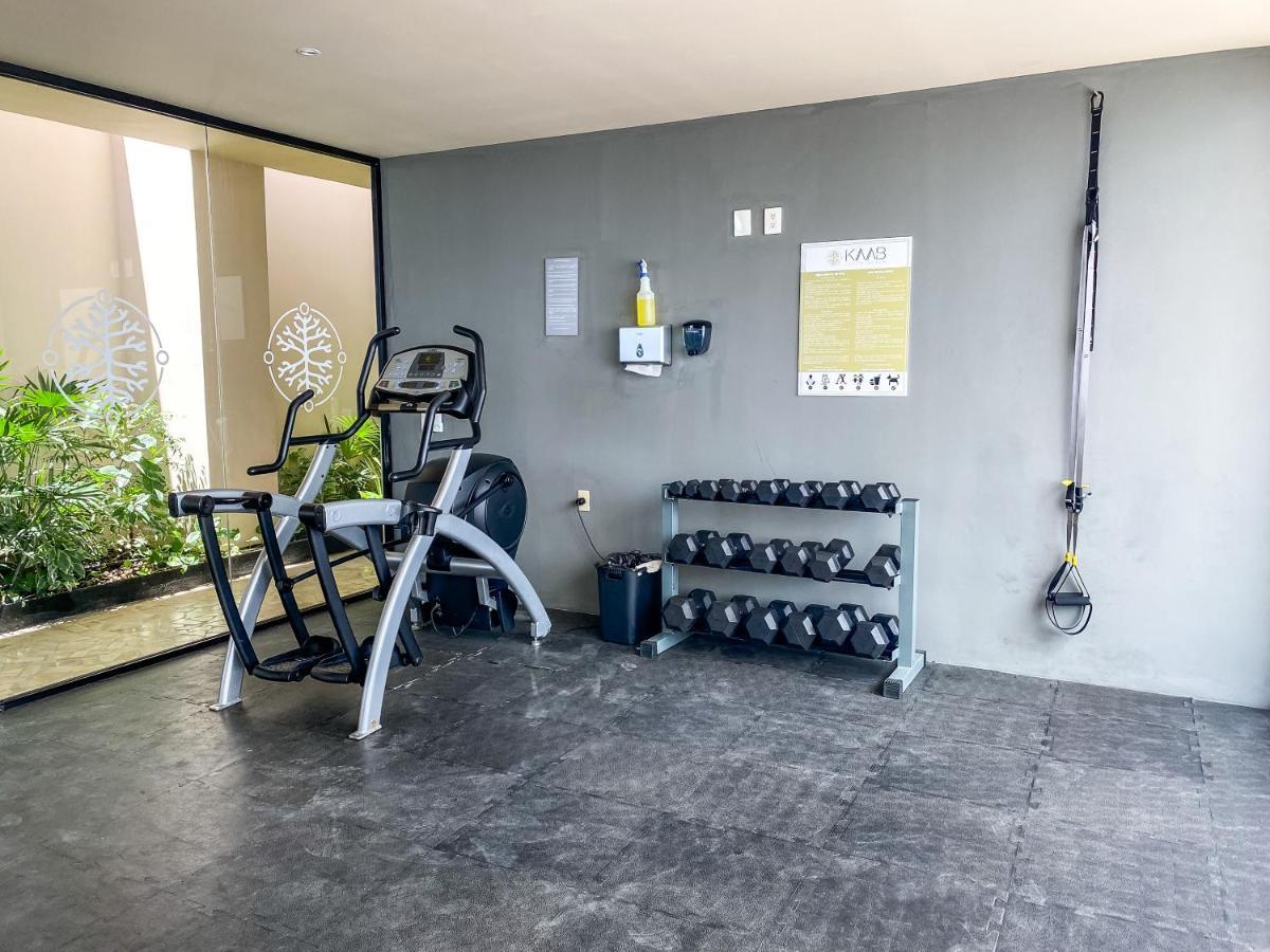 Big Studio At Kaab By The Beach With Roof Top Pool, Sauna And Jacuzzi Near Paseo Del Carmen Mall Плая дел Кармен Екстериор снимка