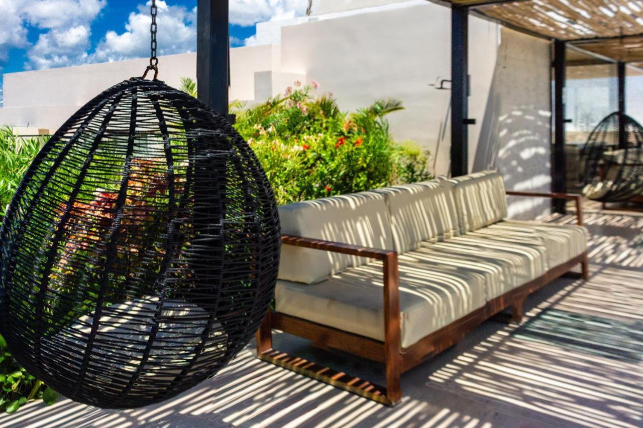 Big Studio At Kaab By The Beach With Roof Top Pool, Sauna And Jacuzzi Near Paseo Del Carmen Mall Плая дел Кармен Екстериор снимка